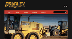 Desktop Screenshot of bradleyexcavating.com